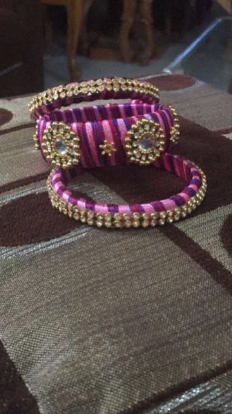 Silk Thread Bangles 12
