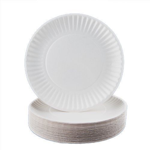 White Paper Plate 02