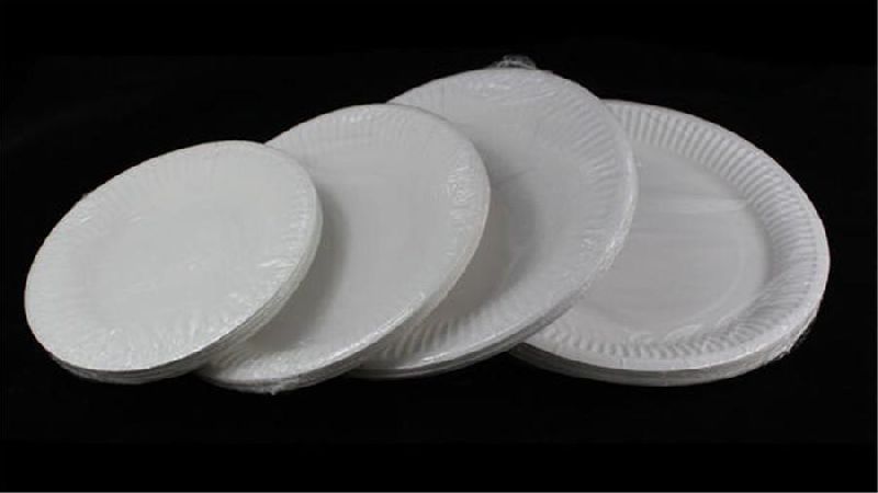 White Paper Plate 03