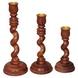 Wooden Candle Stands 03