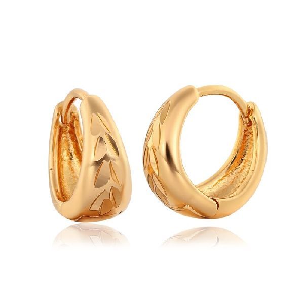 Mens Gold Bali Earring 03