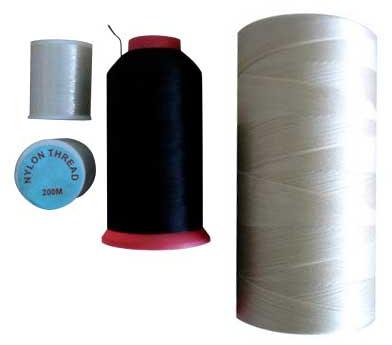 Nylon Sewing Thread,Bonded Nylon Thread,Nylon Thread Exporters,Suppliers in  India