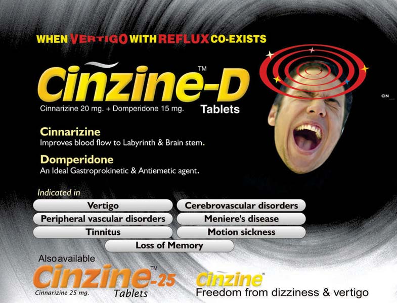 Cinzine-D Tablets