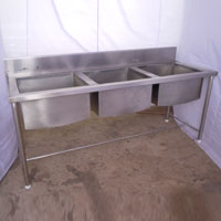 Stainless Steel Sink Unit 01