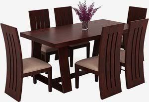 Wooden Dinning Table Set 02