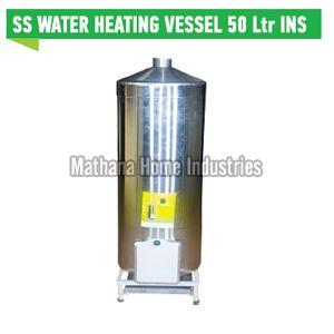 50 Ltr INS Stainless Steel Water Heating Vessel