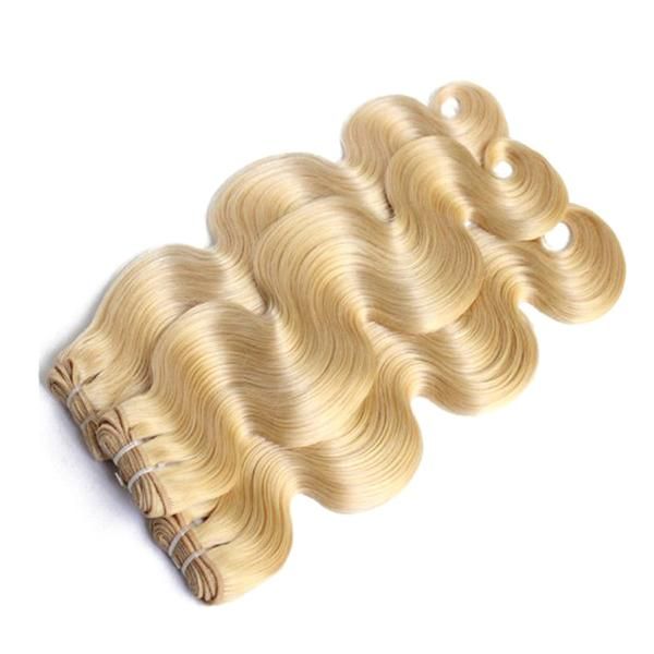 Blonde Machine Weft Hair