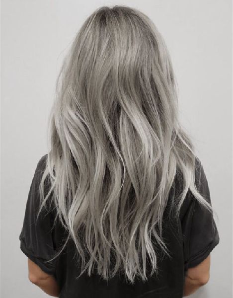 Grey Remy Hair