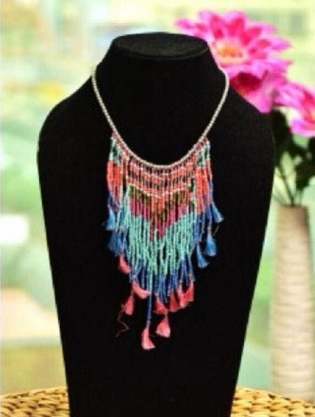 Artificial Bead Necklace 06