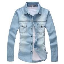 Mens Denim Full Sleeves Shirt 02