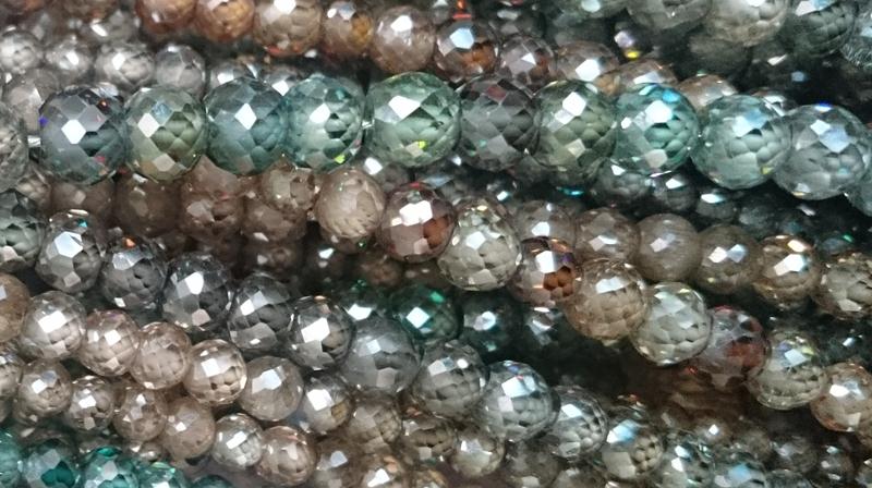 Moissanite Round Beads 02