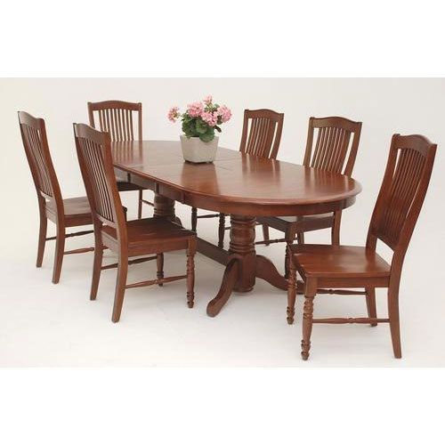 Wooden Dining Table Set 02