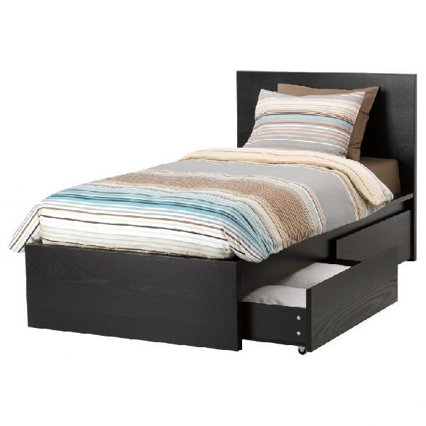 Wooden Single Bed 02