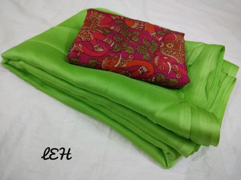 Plain Jaljet Saree 09