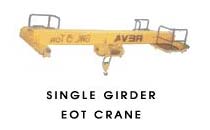 Single Girder EOT Cranes