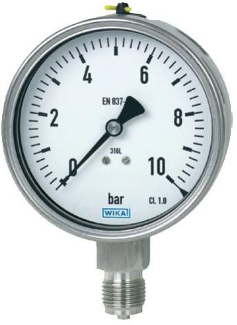 Industrial Bourdon Tube Pressure Gauges