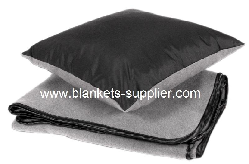 Travel Blankets with Cushion
