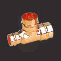 Copper Solder Ring Reducing Tee