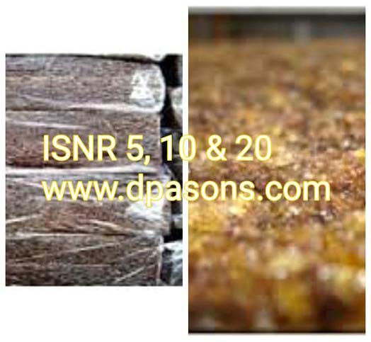 Natural Raw Rubber (ISNR)