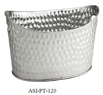 Stainless Steel Oval With Bolt Party Tub (ASI PT 120)