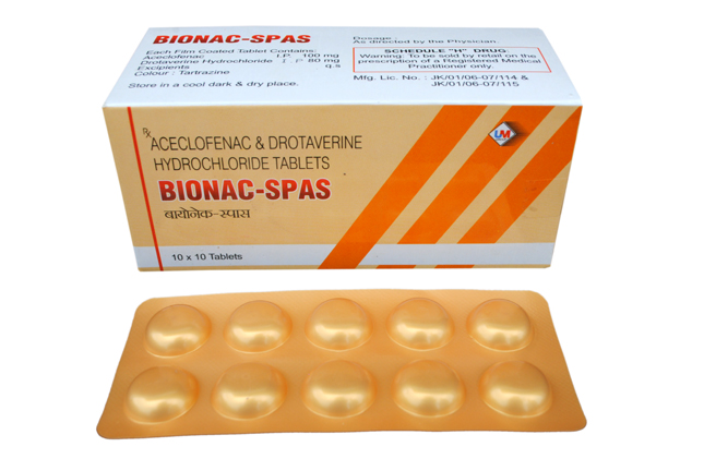 Bionac-Spas Tablets