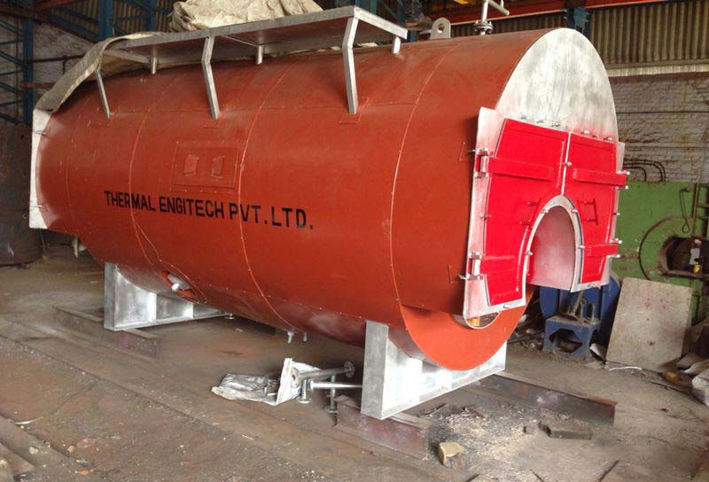 3 Pass Fully Wet Back Steam Boiler