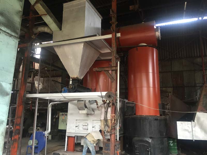 Horizontal Four Pass Thermic Fluid Heater