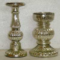 Glass Candle Stand (AC - CS - 249)