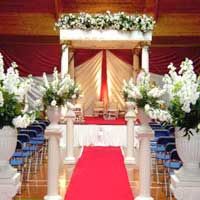 Roman Wedding Mandap