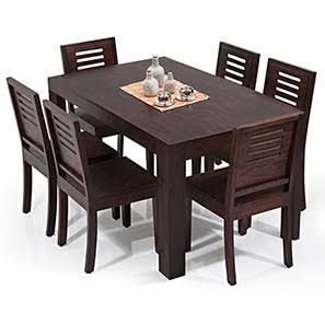 Wooden Dining Table Set 03