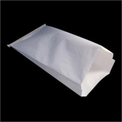 HDPE Laminated Centre Sealed White Paper Bag