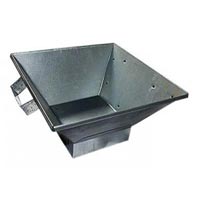 Havan Kund with Base in Aluminum Large
