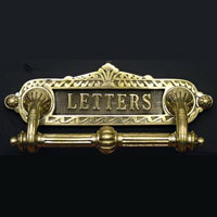 Letter Plate with Handle