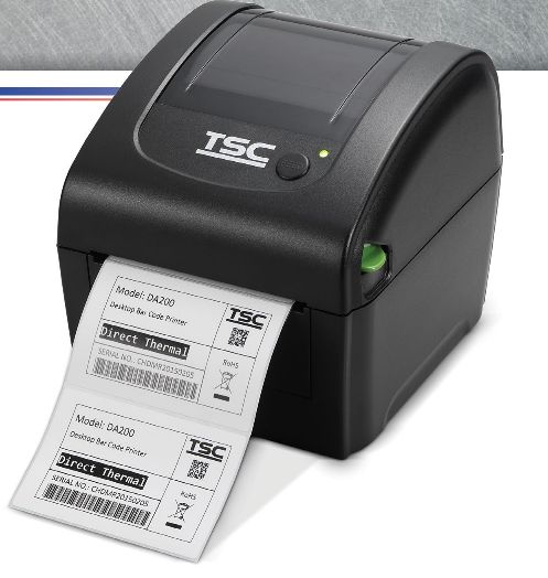 TSC DA200 Series Desktop Thermal Barcode Printer