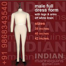 Male Dress Form