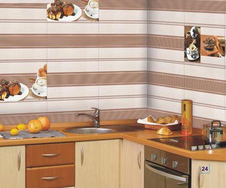 250x375mm Kitchen Series Digital Wall Tiles