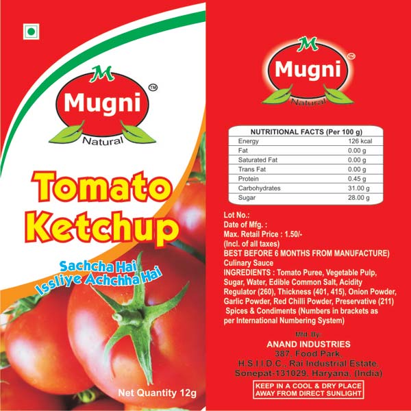 Mugni Tomato Ketchup