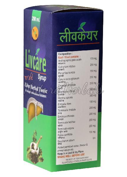 Livcare Syrup 02