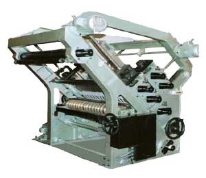Double Profile Single Face Paper Corrugating Machine