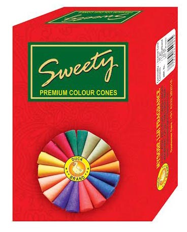 Sweety Premium Colour Cones