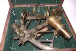 8 Inch German Pattern Sextant with Wooden Box