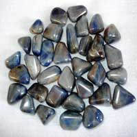 Blue Sapphire Tumbled Stones