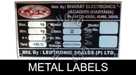 Metal Labels