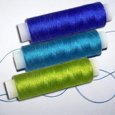 Polyester Embroidery and Sewing Threads Tubes