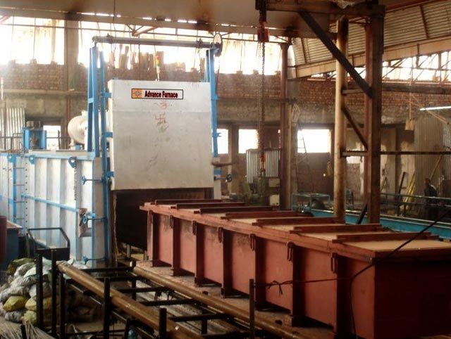 Oil Fired Stress Relieving Furnace