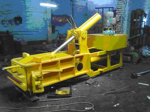 Double Action Hydraulic Scrap Baling Press