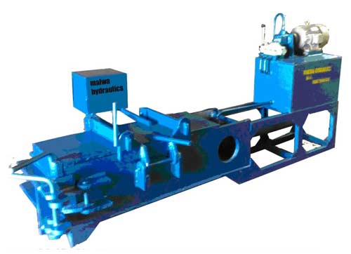 Single Action Hydraulic Scrap Baling Press