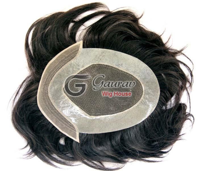 Front Lace Patch Hair Wig