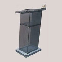 Acrylic Lecture Stand-02