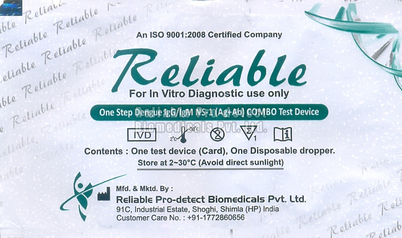 Dengue AB IGG & IGM Testing Kit